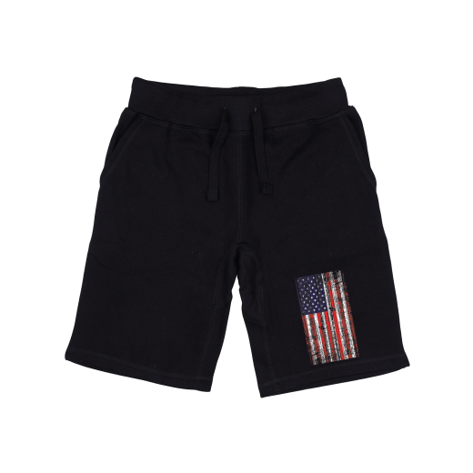 Graphic Shorts - Distressed Flag Design - Rapid Dominance Corporation