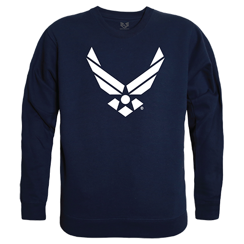 Graphic Crewneck, Navy, Navy, 2x