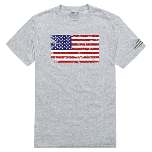 Tactical Graphic T, Us Flag 2, Hgy, s by Rapid Dominance Corporation