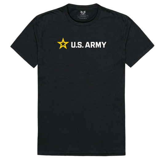 Relaxed Graphic T's, US Army 31, Black, M