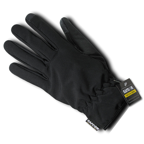 Soft Shell Winter Gloves - Black