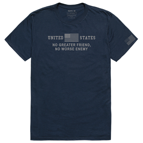 Tactical Graphic T, No Greater, Nvy, Xl