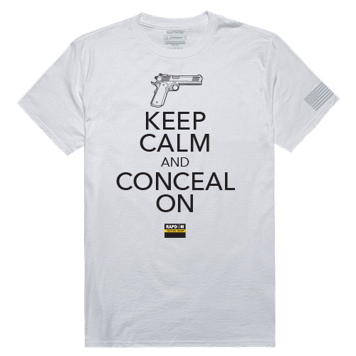 Tactical Graphic T, Conceal On, Wht, Xl - Soft, Comfortable, and Stylish Tee