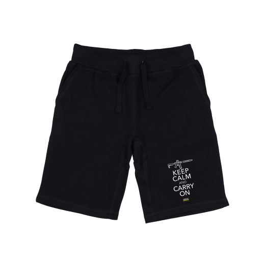 Graphic Shorts, Carry On, Blk, 2x