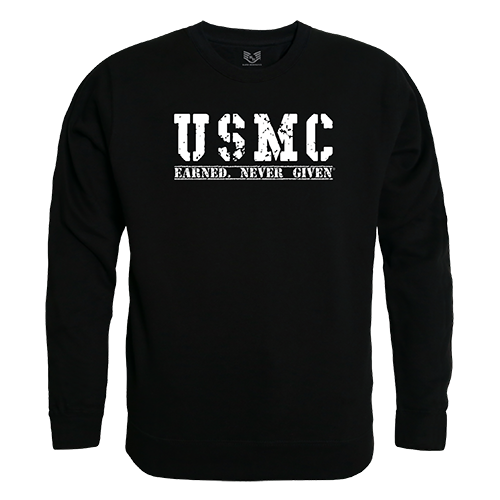 Graphic Crewneck Sweatshirt Earned 2 Blk Xl - Rapid Dominance Corporation