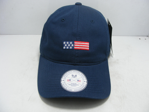 Relaxed Graphic Cap, Us Flag, Navy