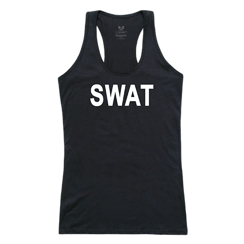 Graphic Tank, Swat, Black, 2x - Show Off Your Patriotic Side