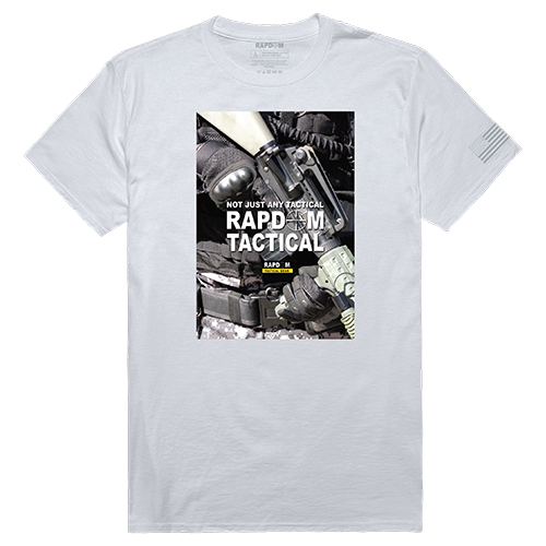 Tactical Graphic T, Rapdom 2, Wht - Rapid Dominance Corporation