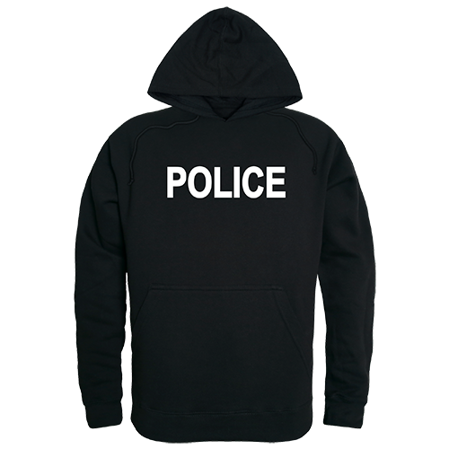 Graphic Pullover Sweatshirt - Police Black M by Rapid Dominance