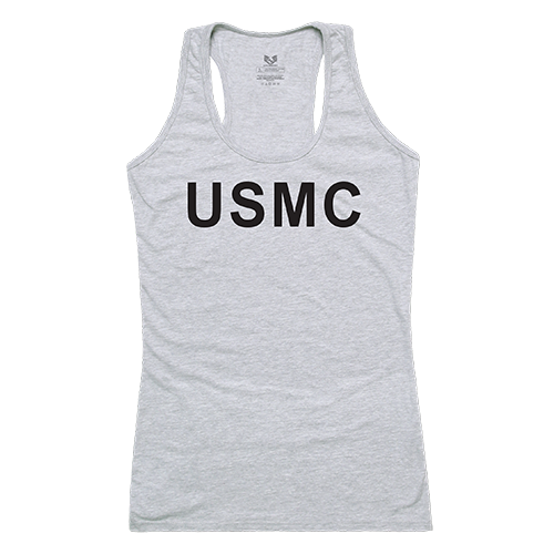 Graphic Tank - USMC H. Grey 2x - Rapid Dominance Corporation