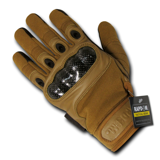 Carbon Fiber Hard Knuckle Glove Coy M