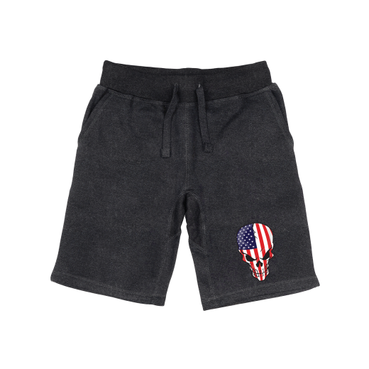 Graphic Shorts, Skull Flag, Hch, 2x - Rapid Dominance Corporation
