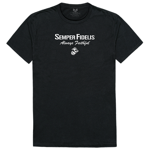 Military Graphic T, Faithful 2, Blk