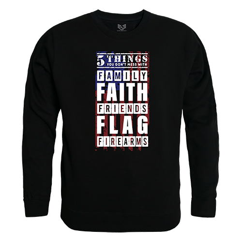 Graphiccrewneck, Black, Blk, Xl
