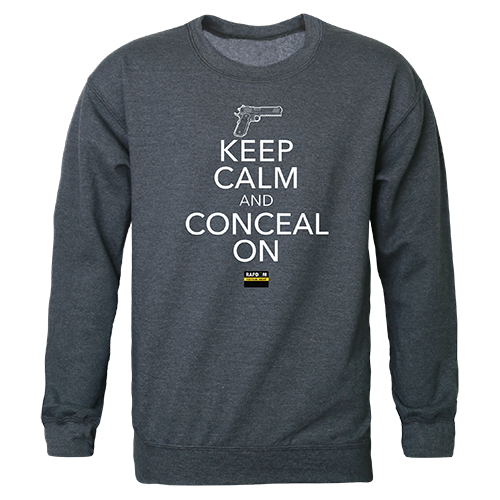 Graphic Crewneck, Conceal On, H.Char, l