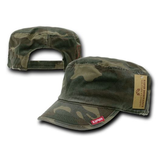Adjustable Patrol Cap, Woodland Camo - Rapid Dominance Corporation