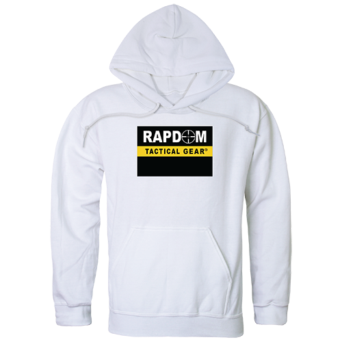 Rapdom Graphic Pullover - White, 2X