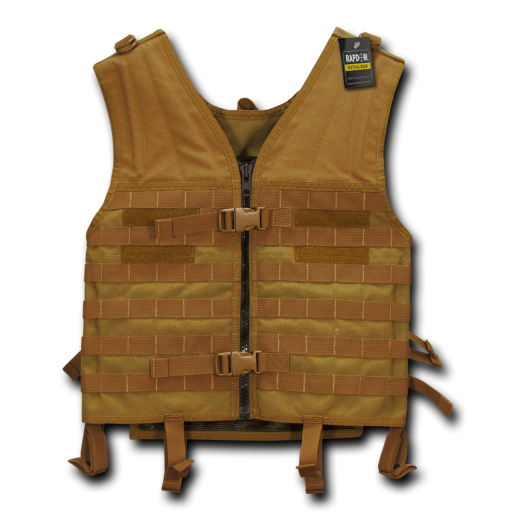 RAPDOM Tactical Modular Style Vest in Coyote