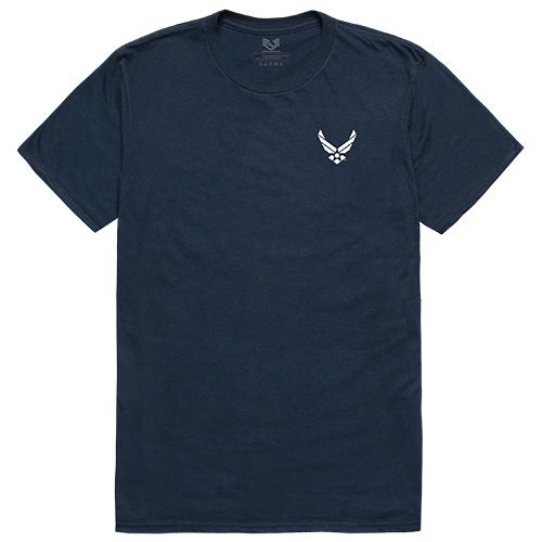 Classic Milit T's, Aforce Wing2, Navy