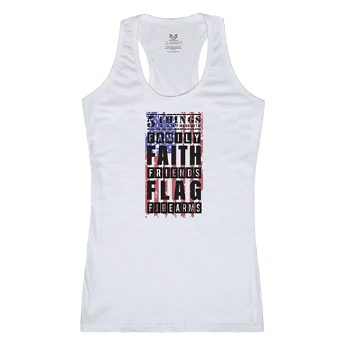 Buy Graphic Tank - 5 Things Ydmw 2, Wht, m - Patriotic Clothing Online