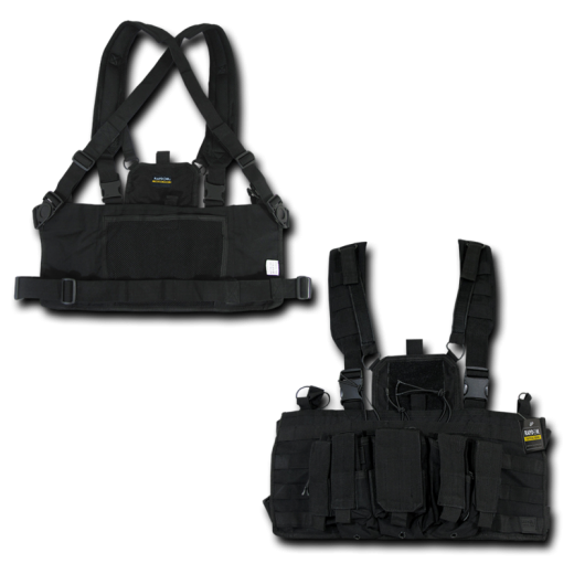 Rapdom T600 Molle Chest Rigs, Black