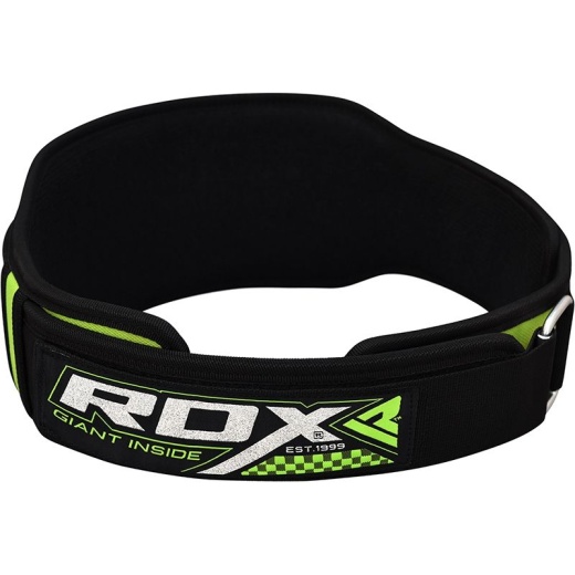 Rdx 8D Large Green Neoprene Weightlifting Belt