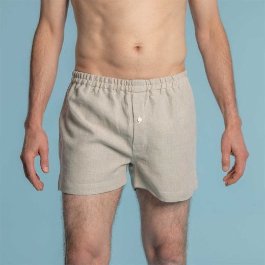 Joey V2 Bio-Elastic Edition 100% Organic Hemp Boxer Shorts - Eco-Friendly & Biodegradable Underwear for Men