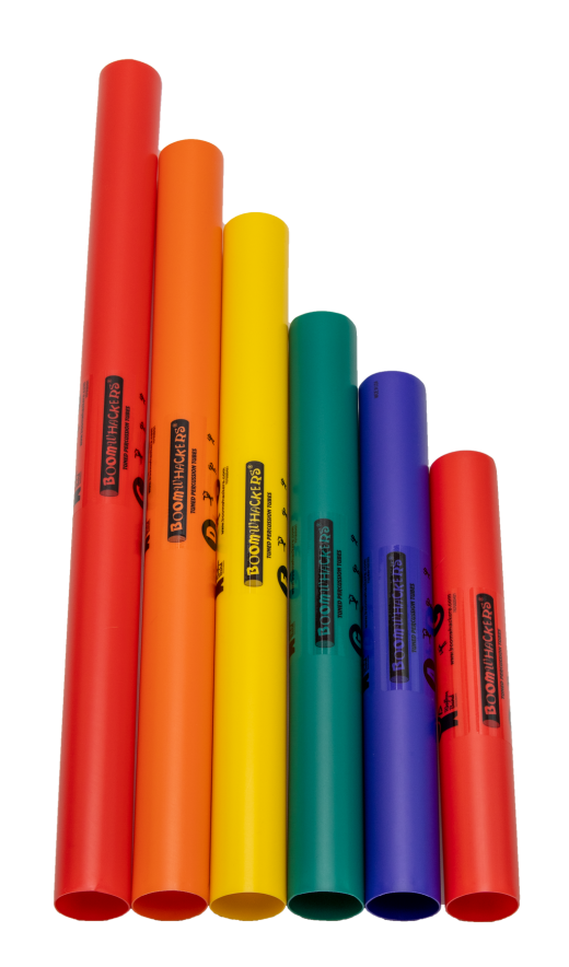 Boomwhackers 6-Note C Major Pentatonic Set