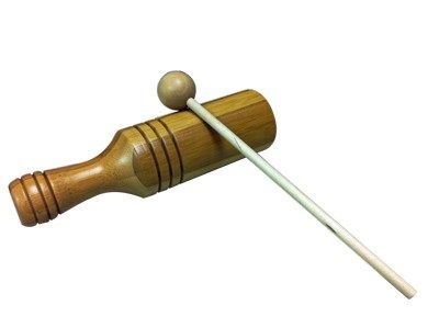 Rhythm Band Bamboo Large Tone Block with Mallet