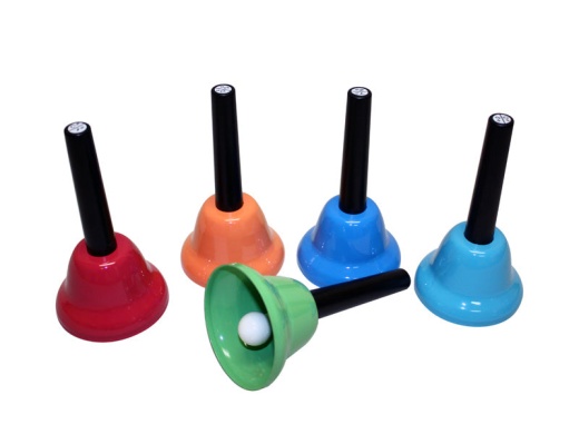 Kidsplay 5-Note Chromatic Add-On Hand Bell Set