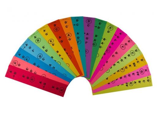 Recorder Stack Charts by Rhythm Band
