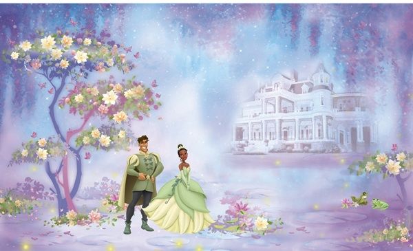 The Princess And The Frog Xl Spray And Stick Wallpaper Mural