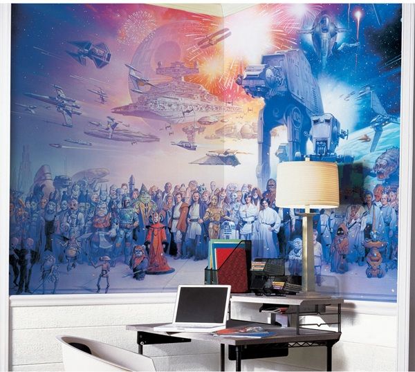 Star Wars Saga Xl Spray And Stick Wallpaper Mural