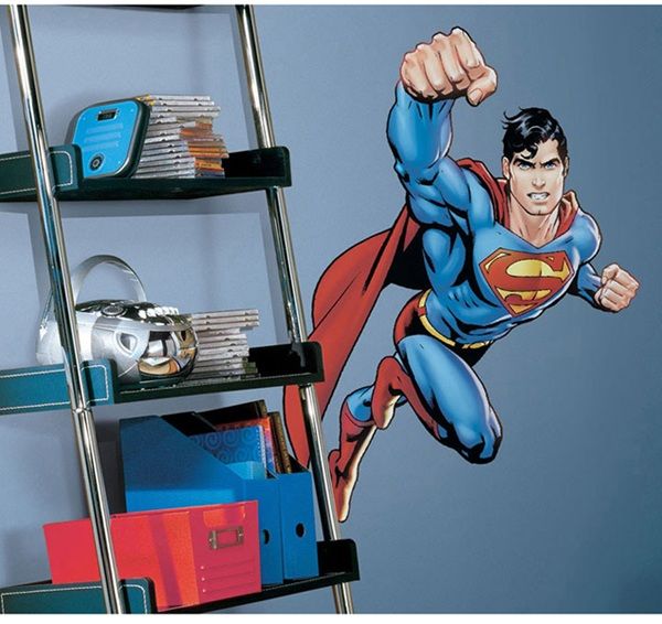 Superman: Day Of Doom Giant Wall Decal