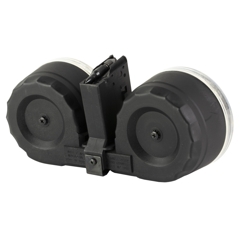 Kci Usa, Magazine, Gen 2 Drum, 223 Remington/5.56 Nato, 100 Rounds, Fits Ar15, Black
