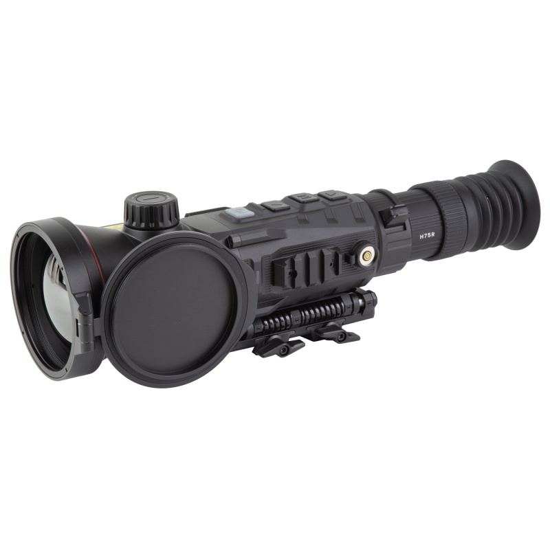 Nocpix, Rico 2 H75r, Thermal Imaging Sight, 4X Magnification, 75Mm Objective, 640X512, 1,200 Yard Laser Range Finder, Multiple Reticles, Black, Includes Quick Detach Mount