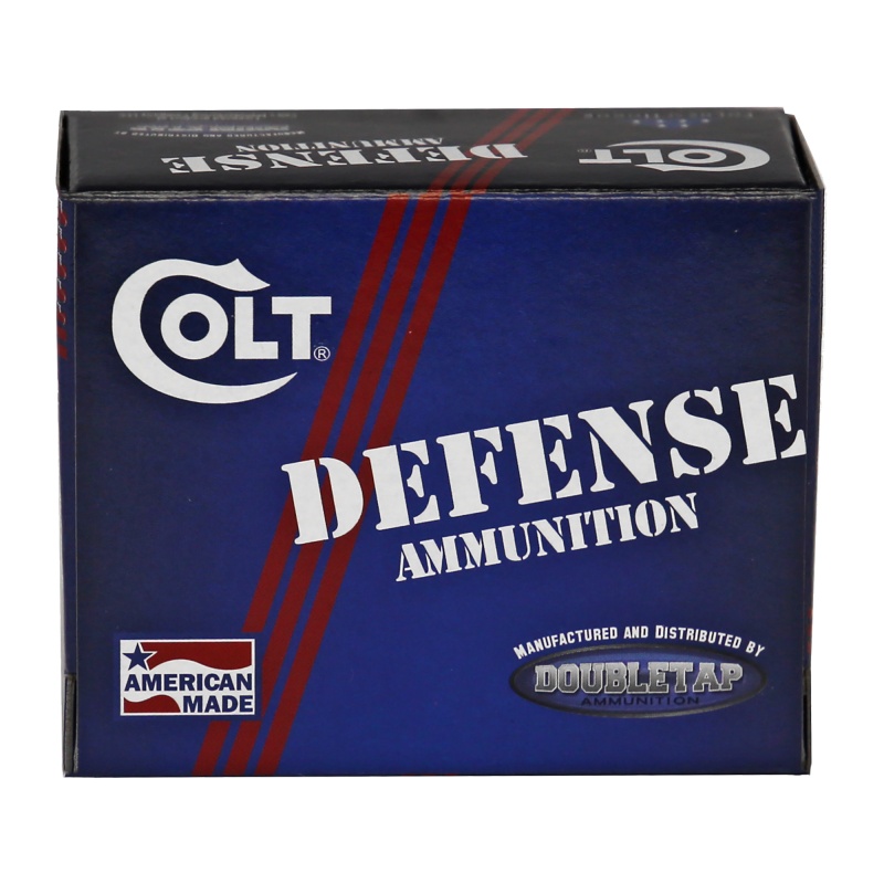 Doubletap Ammunition, Colt Defense, 9Mm, 124Gr, Jacketed Hollow Point, 20 Round Box