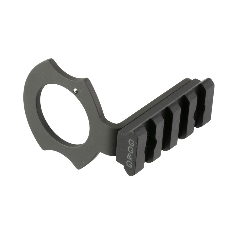 Gg&G, Inc., Flashlight Mount, Fits Mossberg 590, Anodized Finish, Black