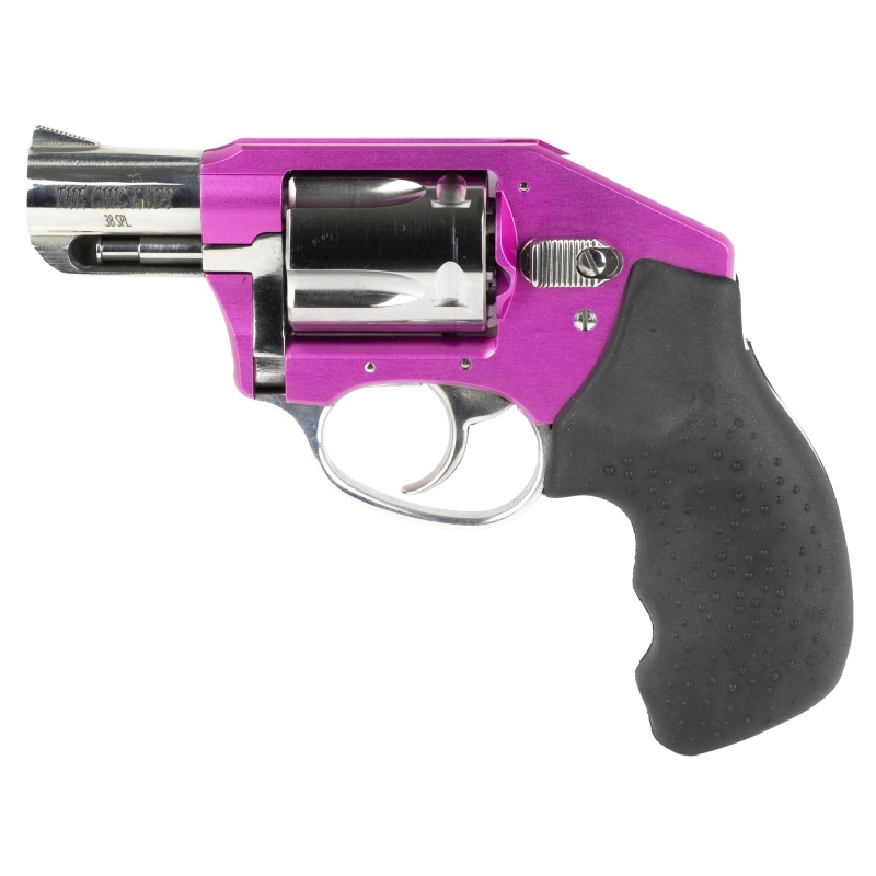 Charter Arms, Chic Lady, Revolver, 38 Special, 2" Barrel, Aluminum, Anodized Finish, Pink, Pearlite Grips, Fixed Sights, 5 Rounds