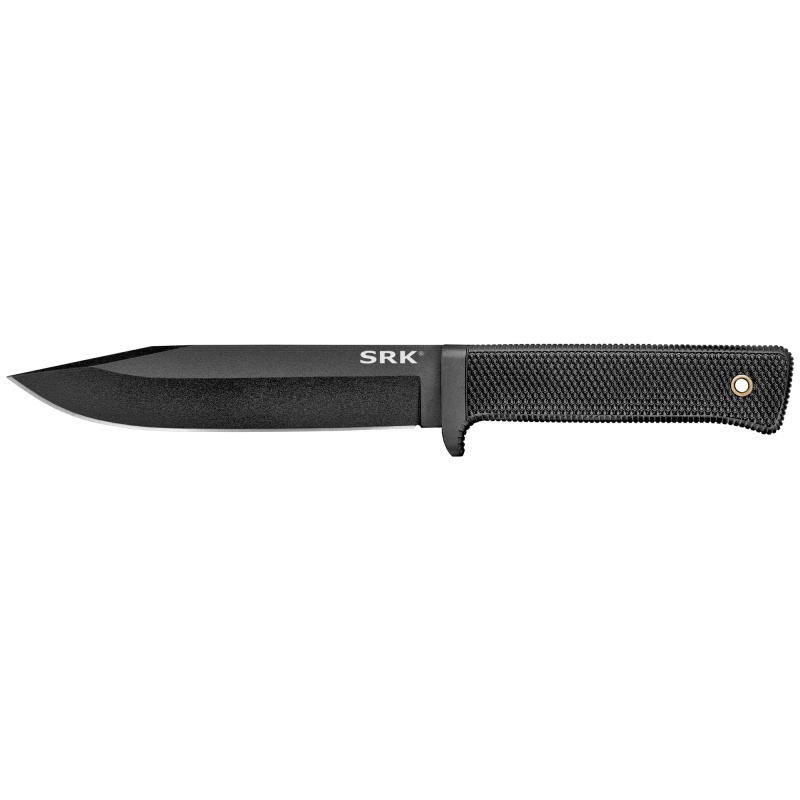 Cold Steel, Srk Sk-5, Fixed Blade Knife, 6" Blade, Plain Edge, Black Tuff-Ex Finish, Includes Secure-Ex Sheath