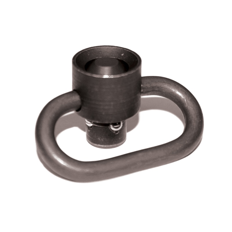 Midwest Industries, Heavy Duty Flush Button Quick Detach Sling Swivel, Black