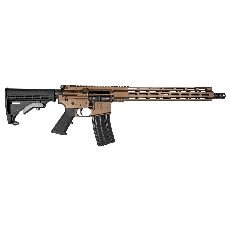 Diamondback Firearms, Db15, Semi-Automatic Rifle, Ar, 223 Remington/5.56 Nato, 16" Barrel, Cerakote Finish, Bronze, 15" M-Lok Free Float Handguard, 6 Position Adjustable Stock, 30 Rounds, 1 Magazine