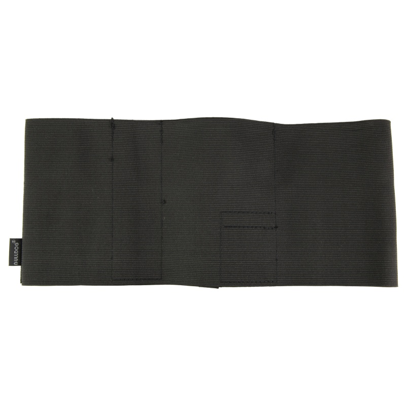 Bulldog Cases, Belly Band, Ambidextrous, Black, Multi Fit, Nylon, Small Size, Fits Up To 32" Waist