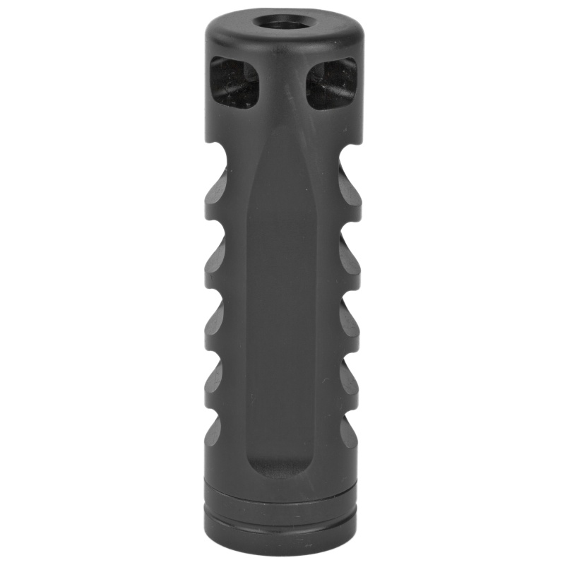 Ultradyne Usa, Apollo S Compensator Muzzle Brake With Timing Nut Ar-10 6.5, 5/8X24 Thread, .975 Outside Diameter, Steel Nitride Finish