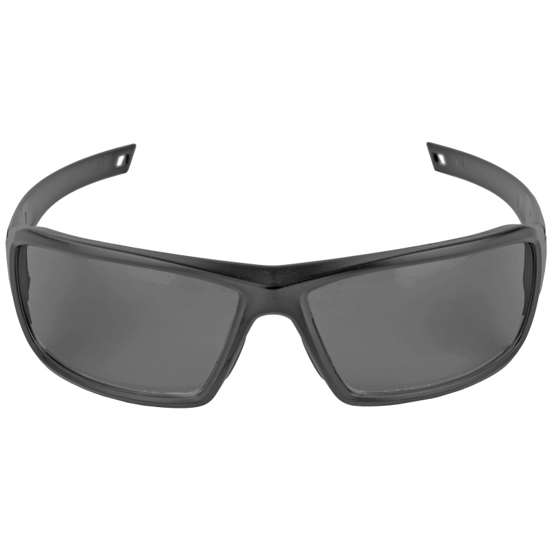 Walker's, Ikon, Forge Full Frame Shooting Glasses, Black Frame, Smoke Lens