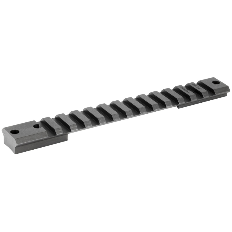 Warne, Tactical 1 Piece Base, Fits Remington Long Action, With 20 Moa Incline, Matte Finish
