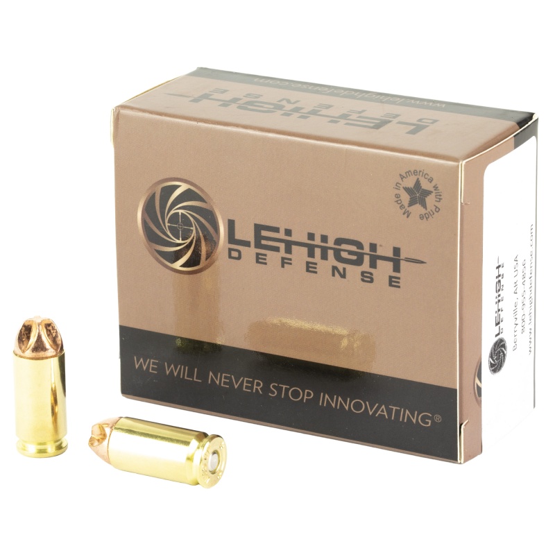Lehigh Defense Xtreme Defense .40 S&W 115 Grain XD FTM, 20-Round Box