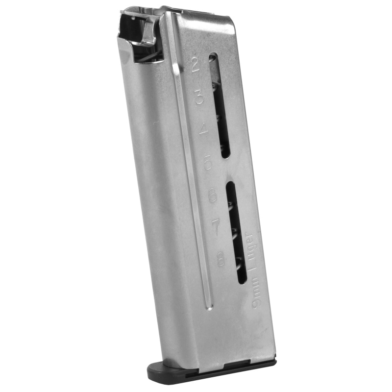 Wilson Combat, Magazine, Elite Tactical Magazine, 9Mm, 8 Rounds, 1911 Compact, Stainless