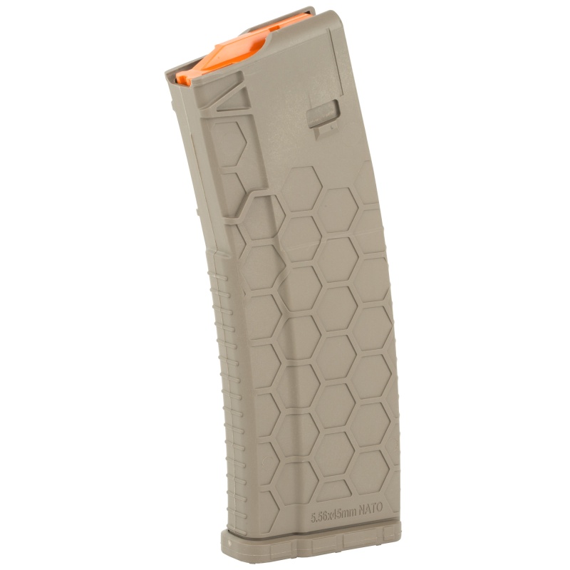 Hexmag, Magazine, Series 2, 223 Remington/5.56 Nato, 10 Rounds, 30 Round Body, Fits Ar Rifles, Polymer, Flat Dark Earth