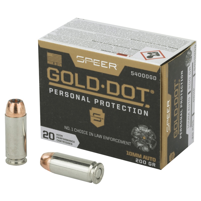 Speer Gold Dot 10Mm 200 Grain Hollow Point